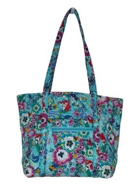 Vera Bradley Disney Ariel Floral Quilted Tote Bag Retired